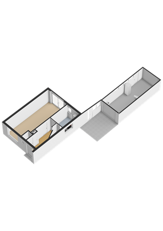 Floorplan - Oude Bocht 29, 3752 DE Bunschoten-Spakenburg